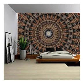 Old Russian Ornament - Removable Wall Mural | Self-Adhesive Large Wallpaper - 66x96 inches