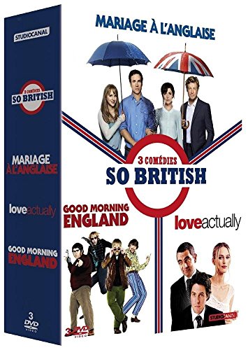 3 Comédies So British : Mariage À L'anglaise + Good Morning England + Love Actually - Pack