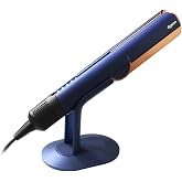 Buwico Hair Straightener Holder Compatible with Dyson Airstrait, Desktop Display Stand Compatible with Dyson Airstrait Straightener, Desktop Organizer Compatible with Dyson Hair Drye (blue)