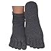 Premium Cotton Socks / Yoga Socks / Grip Socks / Toe Socks /Pilates Socks / non skid socks / barre socks/ non slip socks for Women, 4 Pack