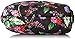 Vera Bradley Women's Cotton Mini Cosmetic Makeup Organizer Bag, Winter Berry, One Size