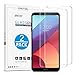 OMOTON 9H Hardness HD Tempered Glass Screen Protector for LG G6 / LG G6 Plus - Clear (2 Pack)