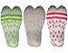 Yomandamor Womens Softest Bamboo Fiber Non Slip Safety Hospital and Home Care Socks,L Size(Sock Size:9-11)