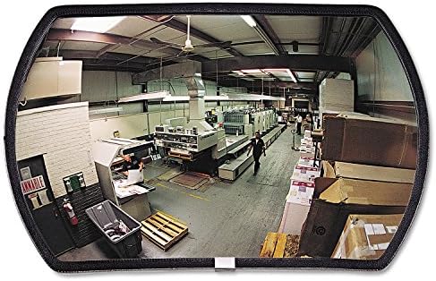 Panoramic See All 160 Degree Convex Security Mirror - 24" w x 15" h