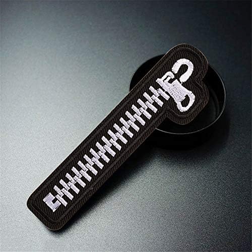 Embroidered patch of a cool shark design on a white background.