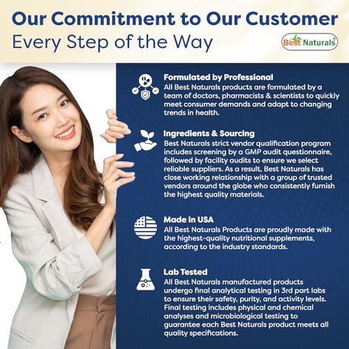 Best Naturals L-Lysine 1000mg 180 Tablets - Double Strength Lysine for stronger immune health & cold sores