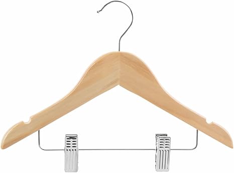 Pack Solid Wood baby clothes hangers 