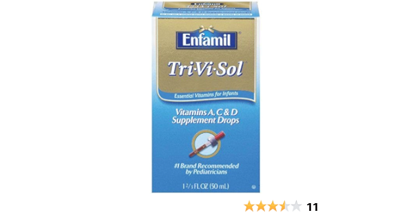 Amazon Com Tri Vi Sol Drops W Iron Size 50 Ml Health Personal Care