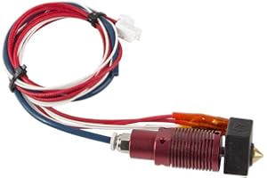 HICTOP CR-10S pro hotend CR-10s pro V2 hotend with Aluminum Heating Block 0.4mm Nozzle MK8 Black Silicone Sleeve fits 1.75 mm Filament