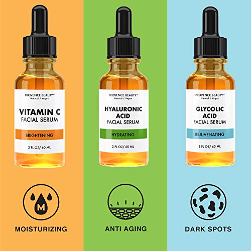 Provence Beauty Face Serum Hydration and Exfoliating Serum 2 OZ