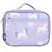 Wildkin Kids Insulated Lunch Box – Durable and Reusable for School & Travel - Unicorn