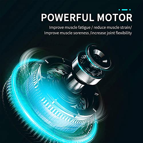 Electric Massage Lacrosse Balls, Therapy Ball for Trigger Point Massage, Deep Tissue Massager for Myofascial Release,Portable Fitness Massager, Vibrating Massage Ball for Exercise & Recovery (Gray)