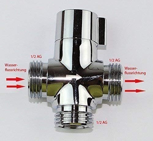 Soytich Diverter Valve Valve Switch 1/2 Ag to 1/2 Ag (Ventil08) - Image 3