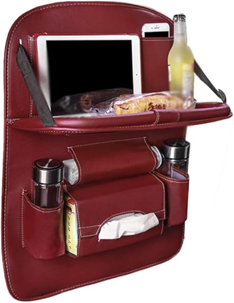 Amazon Co Jp 防水収納袋カーシートバックダイニングテーブルぶら下げ収納袋車内装飾品折りたたみ学習テーブル Color 1 ホーム キッチン