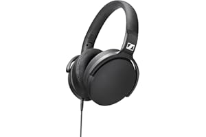Sennheiser HD 400S Closed Back, Around Ear Headphone with One-Button Smart Remote on Detachable Cable