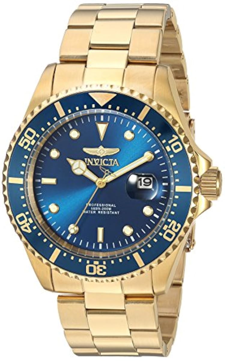 invicta diver gold