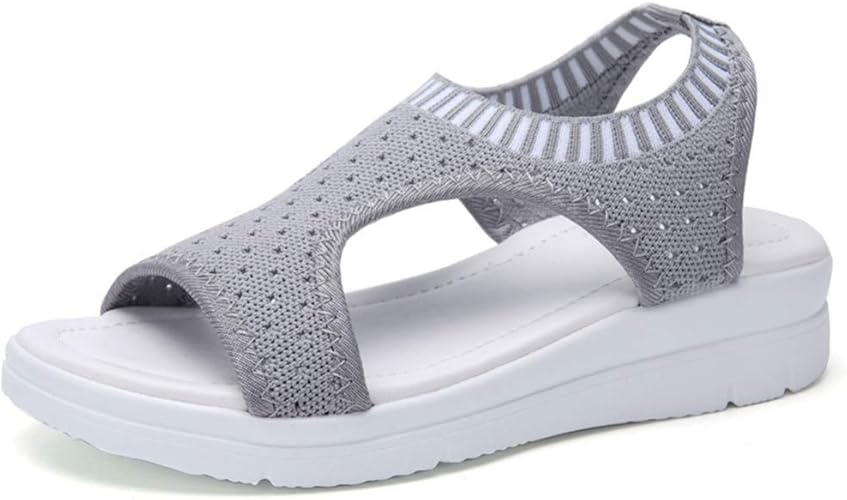 Amazon モリケイ スポーツサンダル レディース メンズ 男女兼用 ローヒール フラット 厚底 メッシュ 通気 シンプル 歩きやすい 痛くない コンフォート 夏 シューズ 靴 おしゃれ スポーツ アウトドア 大きいサイズ ファッションサンダル