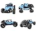 Fistone RC Car 2.4G High Speed Racing Cars 1:16 Iron Radio Control Monster Truck Rock Off-Road Vehicle Buggy Hobby Electronic Game Toys Model (Blue)