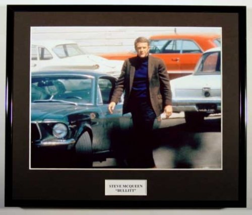 STEVE MCQUEEN"BULLITT"/FRAMED PHOTO