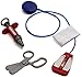 Surgeon Costume for Kids - Kid Surgeon Kit w/ Toy Surgeon Accessories - Dress Up Set with Durable Case by Tigerdoe