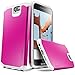 Evocel HTC One A9 [Dual Layer Series] Hybrid Armor Protector Case For HTC One A9 / HTC Aero - Retail Packaging, Magenta (EVO-HTCA9-SA17)