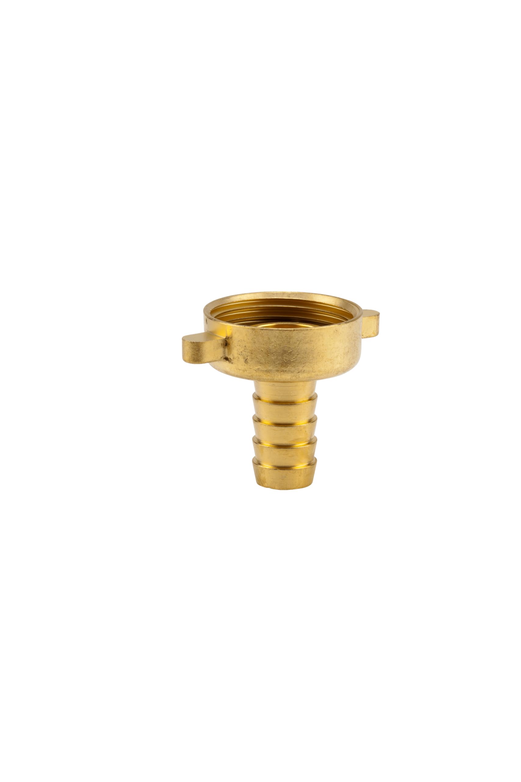 GARDENA Brass Hose Fitting 2 Parts: Screw-Quality Brass, 33.3 mm (G 1 ") - Thread, For 13 mm (1/2") - Tubing (7143-20)
