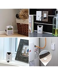 Ideal Security Inc. SK640 - Sensor de fallo de alimentación inalámbrico con alarma de 90 dB, SK640