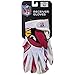 Franklin Sports Arizona Cardinals Youth NFL Football Receiver Gloves - Receiver Gloves For Kids - NFL Team Logos and Silicone Palm - Youth M/L Pair