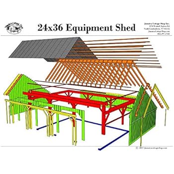 Step By Step Diy Plans Timber Frame Post And Beam Equipment Barn