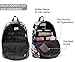 VASCHY Backpack for Women, Water Resistant High School Girls Bookbag Travel Backpack for Teens with Water Bottle Pockets