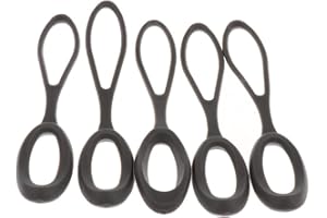 5-Piece Slip Shooter Lace Handle Zipper Handle Anti-Slip Practical Gray StrongNice and Practical