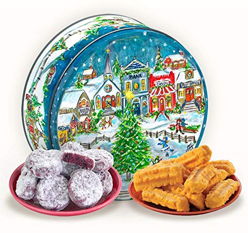 Mississippi Cheese Straw Factory 2019 Gail Pittman Holiday Gift Tin - Two Straw Assortment