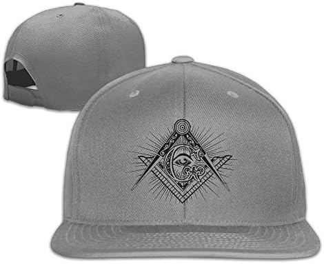 Masonic Square & Compasses Symbol Trucker Hats Hip Hop Snapbacks