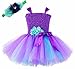 Tutu Dreams Girls' Mermaid Princess Costumes (XL, Purple-teal)