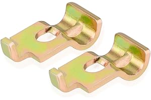 2 Pack Throttle Control Cable Clamp with Locking Tab, for Air Compressor, Mower, Tractor, Generator Engine