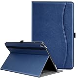Ztotop Folio Case for All-New Tablet Computer 10 (2017 Release, 7th Generation) - Smart Cover Slim Folding Stand Case with Auto Wake / Sleep,Blue