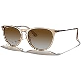 MERRY'S Vintage Polarized Sunglasses for Women Men Retro Round Mirrored Lens Sun glasses UV400