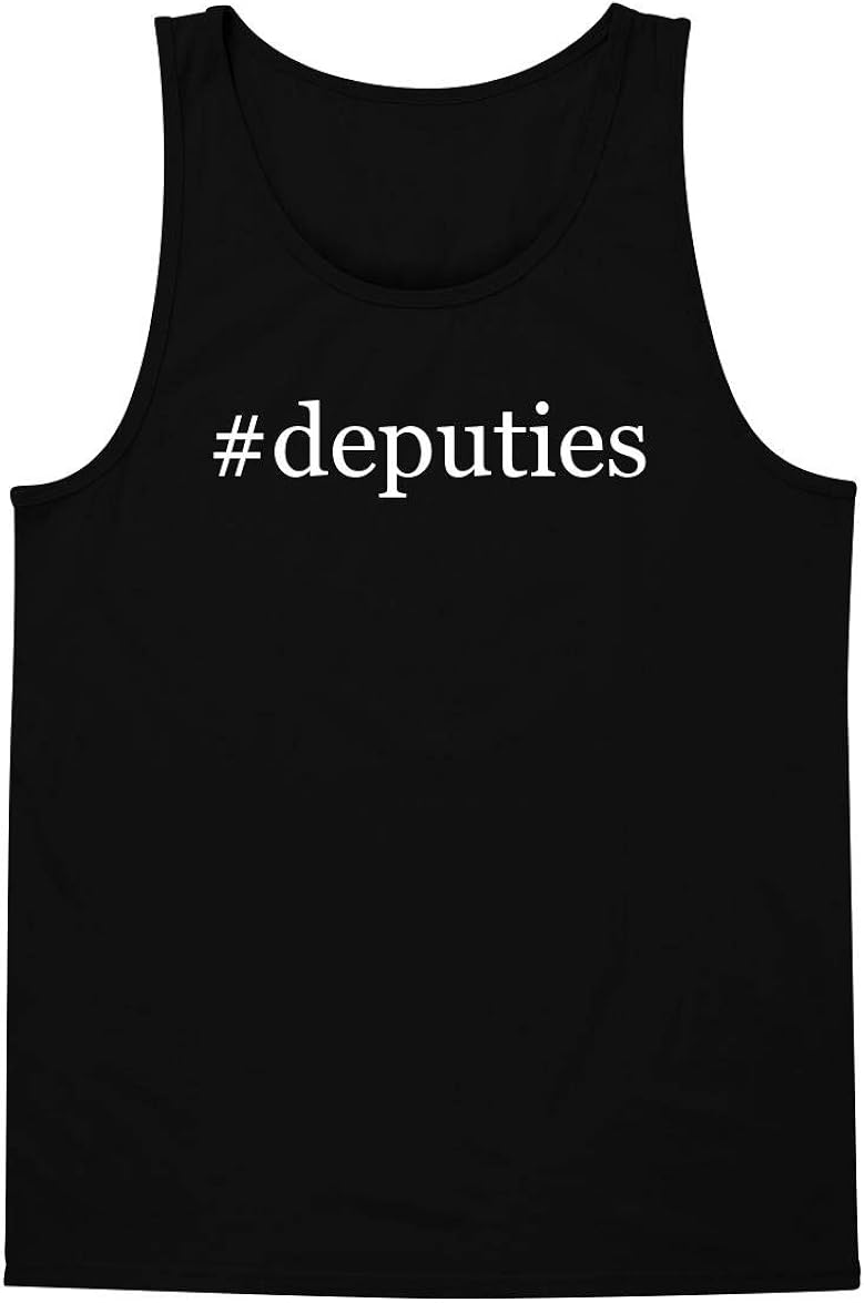 The Town Butler #Deputies - A Soft & Comfortable Hashtag Men's Tank Top