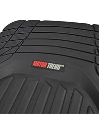 Motor Trend flextough Alfombrillas para automóvil, Negro