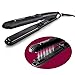 Professional Salon Steam Hair Straightener, ManKami Argan Steam Styler Ceramic Tourmaline Flat Iron Vapor Heater Hair Straightening Iron with Anion Care and Locking switch