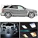 cciyu 13 Pack White LED Bulb LED Interior Lights Accessories Replacement Package Kit Replacement fit for 2006-2011 Benz ML Class