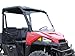 SuperATV Full Windshield for 2015-2021 Polaris Ranger Midsize 570 / Crew | 2017+ Ranger Midsize 500 / ETX | 1/4