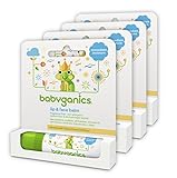 Babyganics Lip & Face Balm, Pack of 4 (Packaging May Vary)