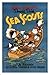 Walt Disney Donald Duck Sea scouts MOVIE POSTER 1939 24X36 VINTAGE CARTOON