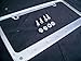 Ford Thunderbird T-Bird Chrome Metal License Plate Frame with Screw Caps