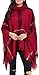 Anmengte Cape Turtleneck Tassel Batwing Cloak Sweater Shawl