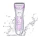 Woman Shaver, T-Antrix Ladies Electric Shaver, Wet/Dry Rechargeable Cordless Women’s Razor Trimmer Remover Epilator Hair Removal Shaver for Face Leg Armpit Arm Bikini Line Body Waterproof (Pink)