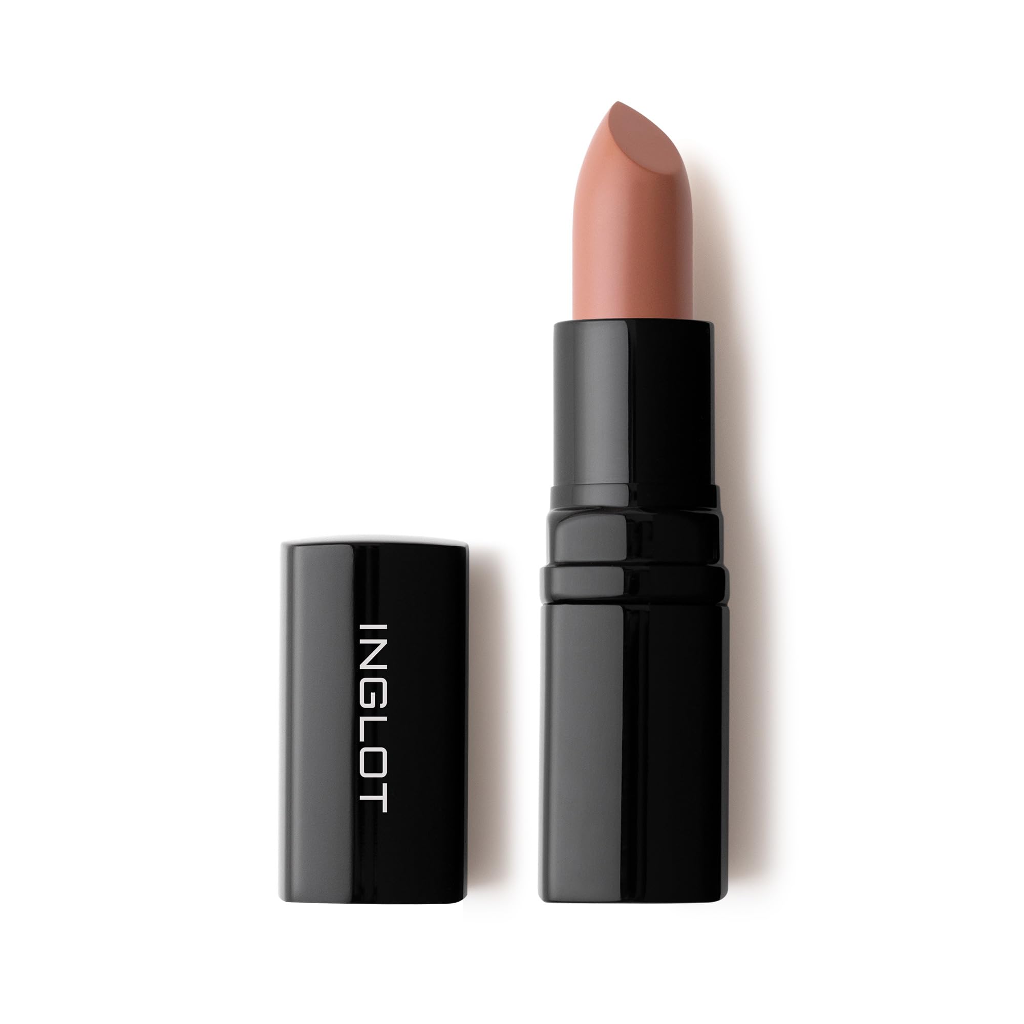Inglot LipSatin Lipstick - Creamy lipstick with a satin finish | Moisturising lipstick with intense colour | Long-lasting | Intense colour | 4.5 g | 312
