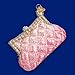 Old World Christmas Clutch Purse Glass Blown Ornament