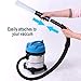 Universal Vacuum Attachment Tiny Tubes Flexible Access To Small Spaces. Dusty Brush Dust Cleaning Sweeper Master Duster Cleaning Tool. Dust Daddy Tool